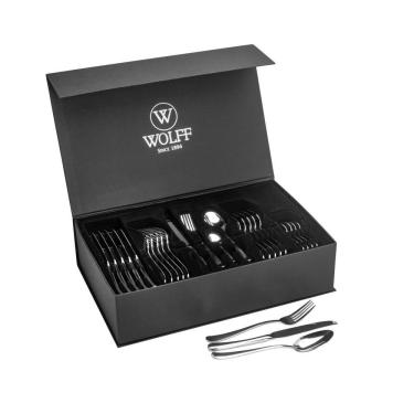 Imagem de Faqueiro Wolff Em Inox 71200 48 Peças Inox