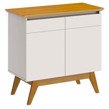 Imagem de Aparador Para Sala Buffet Classic 2 Portas Off White Nature - Imcal