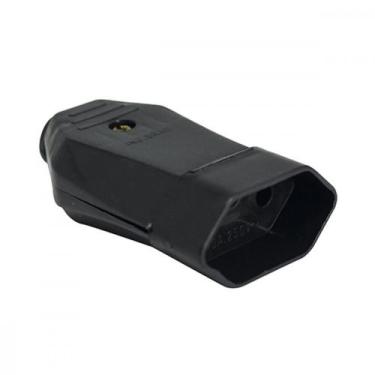 Imagem de Pino Femea Transmobil 2P+T 10A Pr - Kit C/10 Unidades