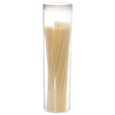 Imagem de Youngever Recipiente De Plástico Para Espaguete Youngever, Pote, Macarrão 60 Oz Com Tampa, Comida Macarrão, Feijão, Canudos, Tampa