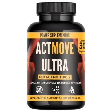 Imagem de Suplemento Alimentar Actmove Ultra Colágeno Tipo Ii 30 Cáps - Power Su