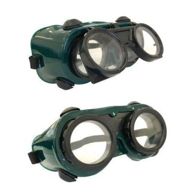 Imagem de Óculos De Segurança Para Solda Visor Articulado Carbografite