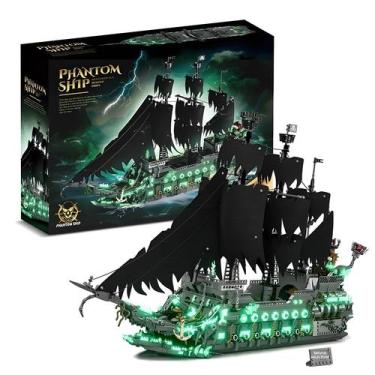 Imagem de Tijolos De Construção De Navio Pirata Pérola Preta De Nível Especialis