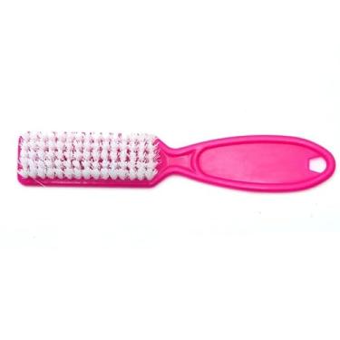 Imagem de Escova de Unha Profissional Micure Pedicure Quadrada Cabo Longo Kit 60 Peças - Rosê