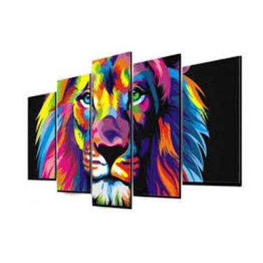 Imagem de Quadro Mosaico Leão - InfoChic