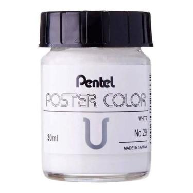 Imagem de Tinta Guache 30ml 029 White Pentel