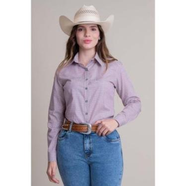 Imagem de CAMISA FEMININA MANGA LONGA TEXAS FARM - CAF150 - XADREZ-Feminino