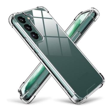 Imagem de Capinha Silicone Antichoque Transparente Compatível com Samsung S22