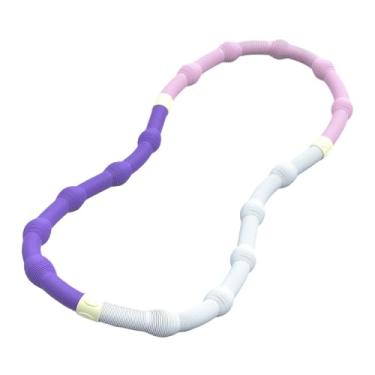 Imagem de Vaveren Aro de peso com design amigável à cintura em PVC dobrável para esportes ao ar livre e internos, aro de mola para treino para crianças, homens, 2kg