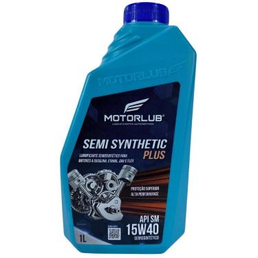 Imagem de Oleo Motor Motorlub 15W40 Api Sm Semi Sintético 1L