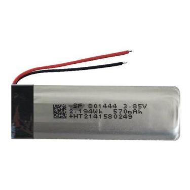 Imagem de Bateria 8mmx14mmx44mm Com 570mah 2 Fios 801444 3,85v - bgb