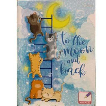 Imagem de Caderno Brochura Capa Dura 1 Matéria - 80 Folhas S/P - Dream - StarSch