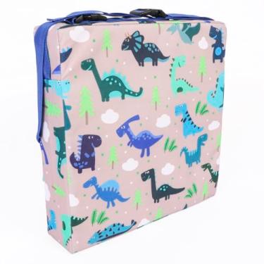 Imagem de Almofada Assento de elevação Infantil Dinossauro NOVO TECIDO + RESISTENTE