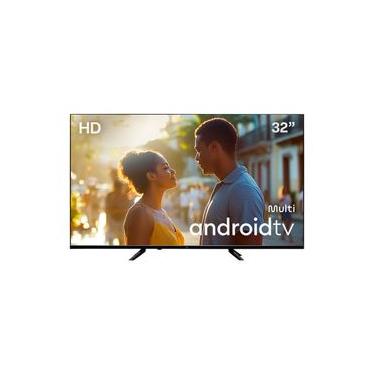 Imagem de Smart TV DLED 32 HD Multi Essencial Android 11 3HDMI 2USB Wi-Fi Bluetooth TL091