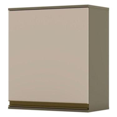 Imagem de Armário Aéreo évelin 1 Porta 60 Cm Duna Cristal  Henn - MÓVEIS HENN