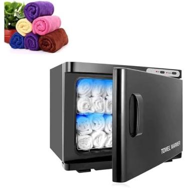 Imagem de Esterilizador E Aquecedor De Toalhas Desinfecção De Esterilizador Uv Multi-em-1 Esterilizador Elétrico A Vapor Spa Facial De Alta Temperatura Salão De Beleza Hotel Barbearia Domé, Black, 23L