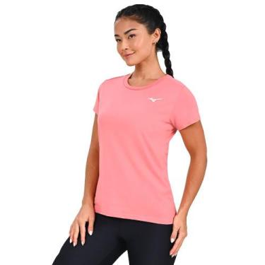 Imagem de Camiseta Casual Feminina Mizuno, Roxo, GG