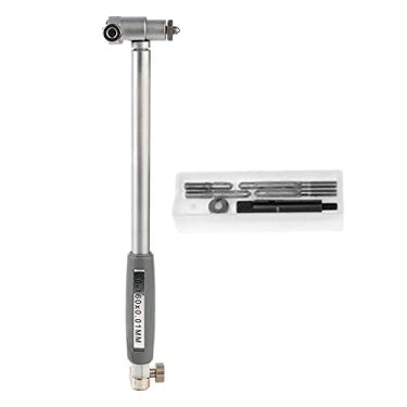 Imagem de Fafeicy Haste de Medidor de Dique, Medição de Diâmetro Interno de Precisão, Liga de Alumínio Com 4 Cabeças Laterais, Precisão de 50-160 Mm de 0,01 Mm, para Mecânica e Engenheiros (50-160mm)