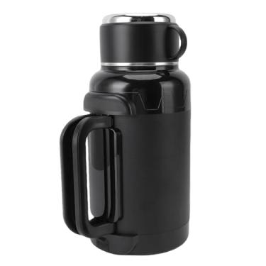 Imagem de Aqur2020 Carro Chaleira Elétrica, 1500ML 304 Aço Inoxidável café chá Caminhão Copo LED Temperatura Display Portátil Carro Caldeira de água Quente Com Alça Dobrável
