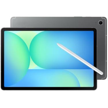 Imagem de Samsung Galaxy Tab S10 FE+ 5G Ai GSM modelo (desbloqueado apenas para o mercado da América Latina) SM-X626 33.3 cm 13MP câmera 10.090 mAh com caneta (cinza SM-X626BZAATPA, 128 GB + 8 GB)