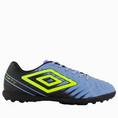 Imagem de Chuteira Society, Fifty V, Umbro, Masculina, Allure/Preto/Limão, 39