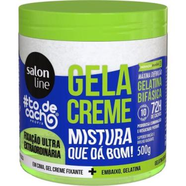 Imagem de Gelacreme Salon Line Tô de Cachos Fixação Ultra Extraordinária 500g