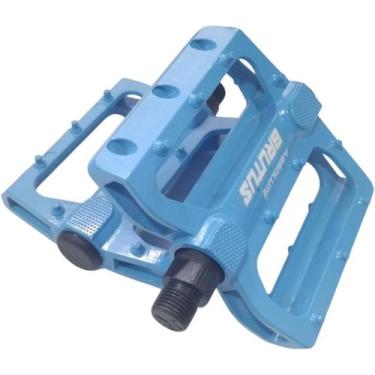 Imagem de Pedal Aluminio Plataforma 9/16 Azul Claro Absolute Brutus