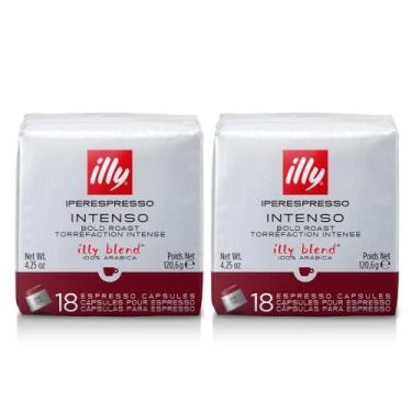 Imagem de 36 Cápsulas, Café Illy Blend, Intenso Illy Iperespresso - Illy café