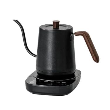 Imagem de Llazsybz Chaleira Elétrica Multiuso com Capacidade para 800 Ml, Ideal para Ferver água, Perfeita para Presentear No Escritório, Casa de Chá Ou Casa, Preto, Tamanho real
