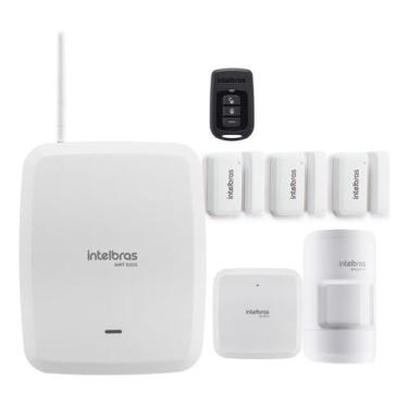 Imagem de Kit de Alarme AMT 8000 Central, Sensores de Abertura e Sensor Pet Frie