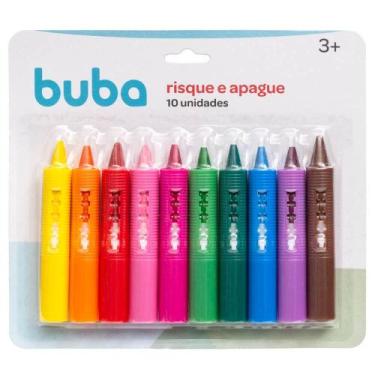 Imagem de Risque e apague com 10 unidades buba
