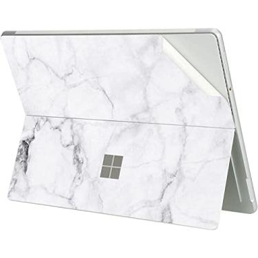Imagem de Digi-Tatoo Adesivo de decalque de capa protetora ultrafina para tablet Microsoft Surface Pro 9 (versão 2022), fácil de aplicar, antiarranhões, sem resíduos de vinil [mármore fresco]