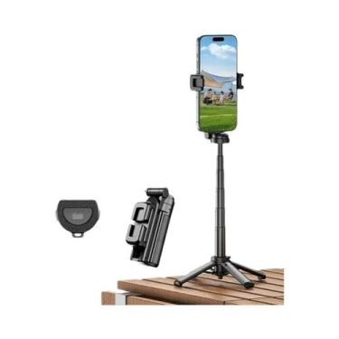 Imagem de 360 graus Suporte Magnético Giratório Para Celular Com Bastão De Selfi