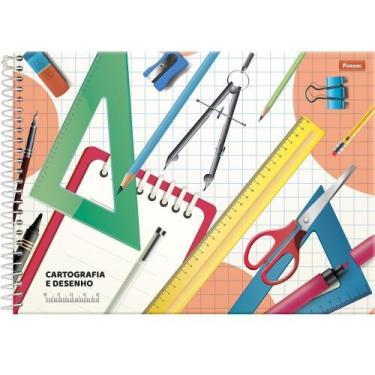 Imagem de Caderno cartografia e desenho milimetrado - tilibra - FORONI