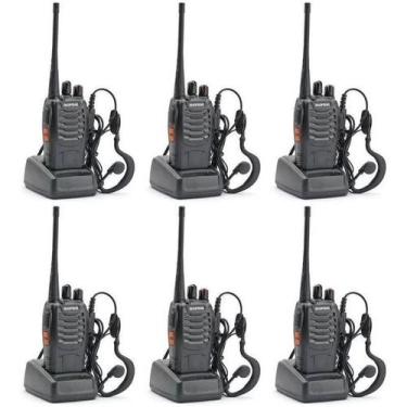 Imagem de Conjunto De 6 Rádios Walkie-Talkie Imediatos Baofeng Bf-888S - Radio C