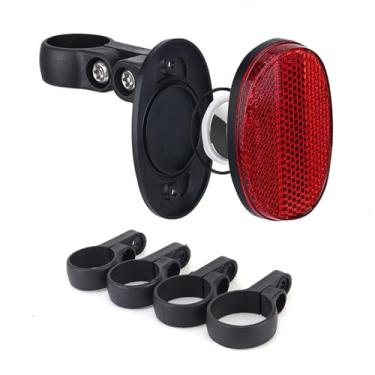 Imagem de Gesuian Suporte oculto de bicicleta para rastreador Bluetooth – Suporte refletor à prova d'água, capa antirroubo, fácil instalação, ajuste ajustável para vários postes de selim
