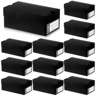 Imagem de Caixas de presente Mini Shoe Fullhawl, 12 conjuntos para lembrancinhas