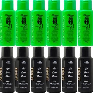 Imagem de Revenda Atacado 6 Gel Detonador com 21 Ervas + 6 Gel Extra Forte com A