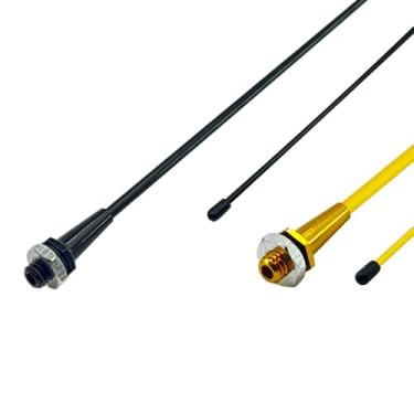 Imagem de 2 peças de plástico RC barco antena base tubo manga com antena M6 alumínio base e tampa para RC barco navio carro caminhão DIY modelo barco construção acessórios (cores mistas 3, 320 mm comprimento)