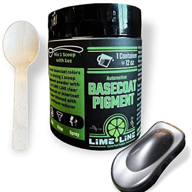 Imagem de LiME LiNE Base Coat Maker Pigmento em pó, grau automotivo, base (prata metálica)