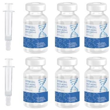 Imagem de Sérum de células-tronco para rosto, ampola de células-tronco de controle, sistema de microinfusão para rosto, suavização de rugas, soro hidratante facial antienvelhecimento, 10 ml/frasco