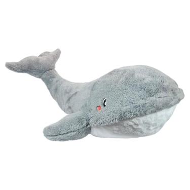 Imagem de Fizzy, Baleia De Pelúcia Grande 75cms - Cinza