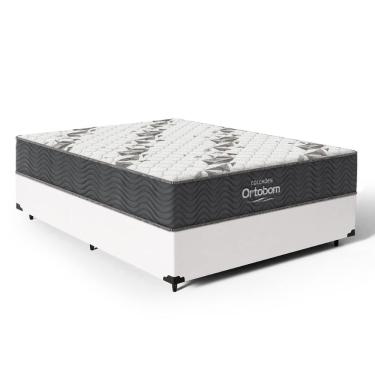 Imagem de Cama Box com Colchão de Espuma D33 Ortobom Airtech 100 Casal 138cm