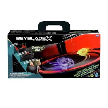 Imagem de Beyblade X Arena Beystadium Fechar e Levar