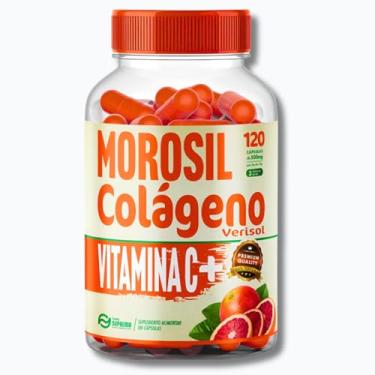 Imagem de Morosil Laranja Moro + Vitaminas & Colágeno 120 Cápsulas 500mg