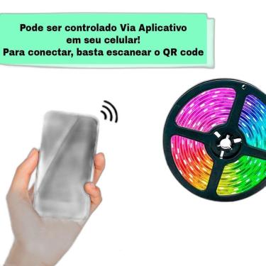 Imagem de Fita LED RGB USB - Decoração Personalizada TV e Quarto
