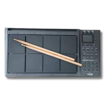 Imagem de Percussão Pad Bateria Eletrônica Pro 8 Pads X-Pro Pedestal
