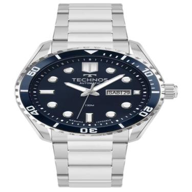 Imagem de Relógio Technos Masculino Automático Prata 8205Ox/1A