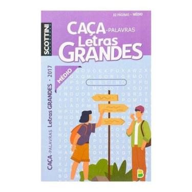 Imagem de Scottini Caça-Palavras Letras Grandes (32P) N.2017 (Médio)