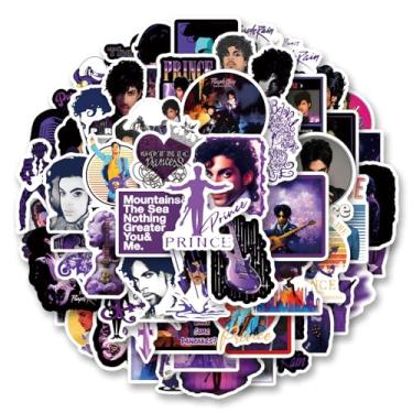 Imagem de 62pcs Pop Singer Actor Stickers Pack, Aesthetic Vinyl Waterproof Decals for Water Bottle,Laptop,Phone,Skateboard,Scrapbooking,Bumper Decor for Kids Teens Adults Fans for Party Supply Decor